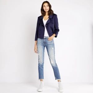 MOTHER The Flirt High Waist Straight Jeans Sz26